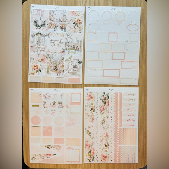 Nine four page planner Sadie’s Stickers kits - Picture 6 of 11